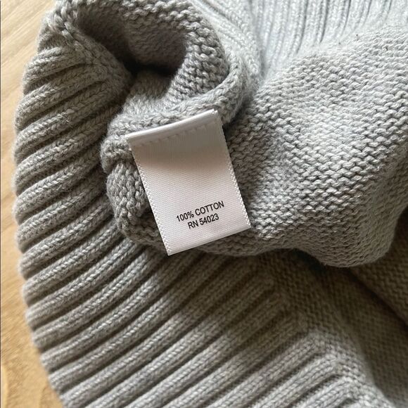 Banana Republic Light Gray Cowl Neck Sweater - Picture 5 of 5